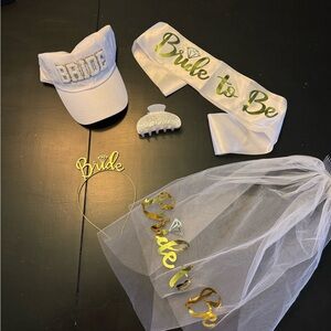 Bride to Be assorted accessories
